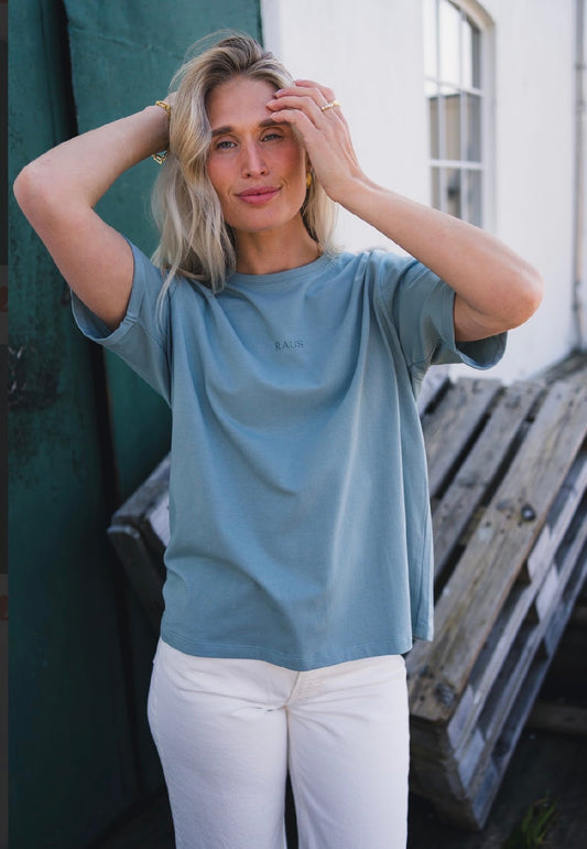 Linn Logo Tee C Green/ D Fores