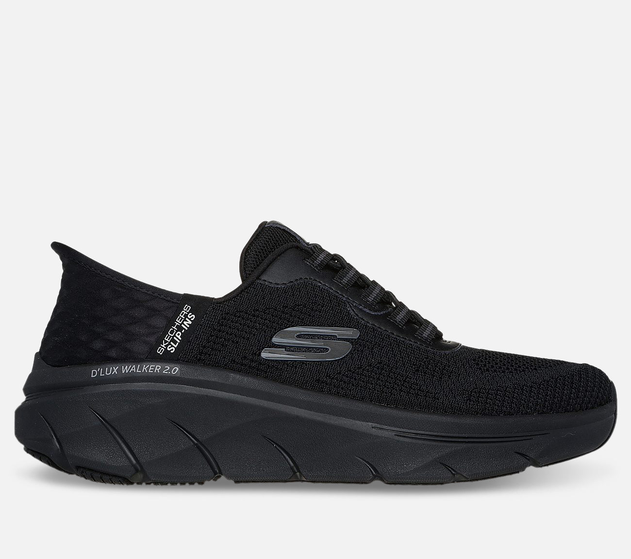 SKECHERS D'LUX WALKER 2.0 SLIP-INS SNEAKER - SVART
