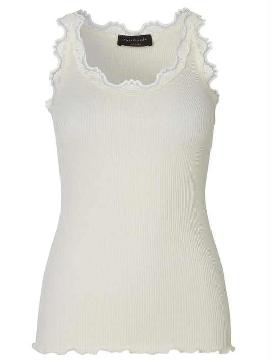 RWBabette Silk SL U-neck Lace Top