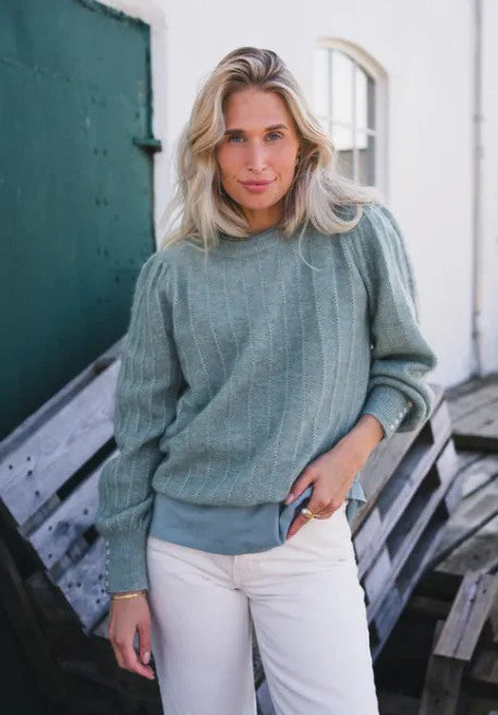 Raus Amalie Puff Pullover Quiet Harbor