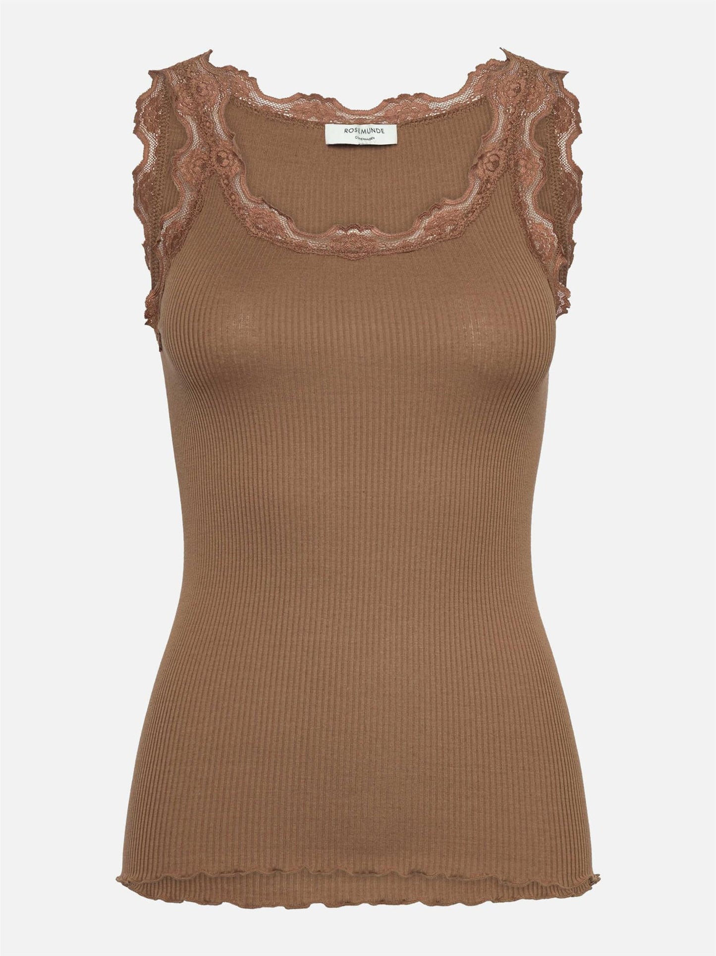 RWBabette Silk SL U-neck Lace Top