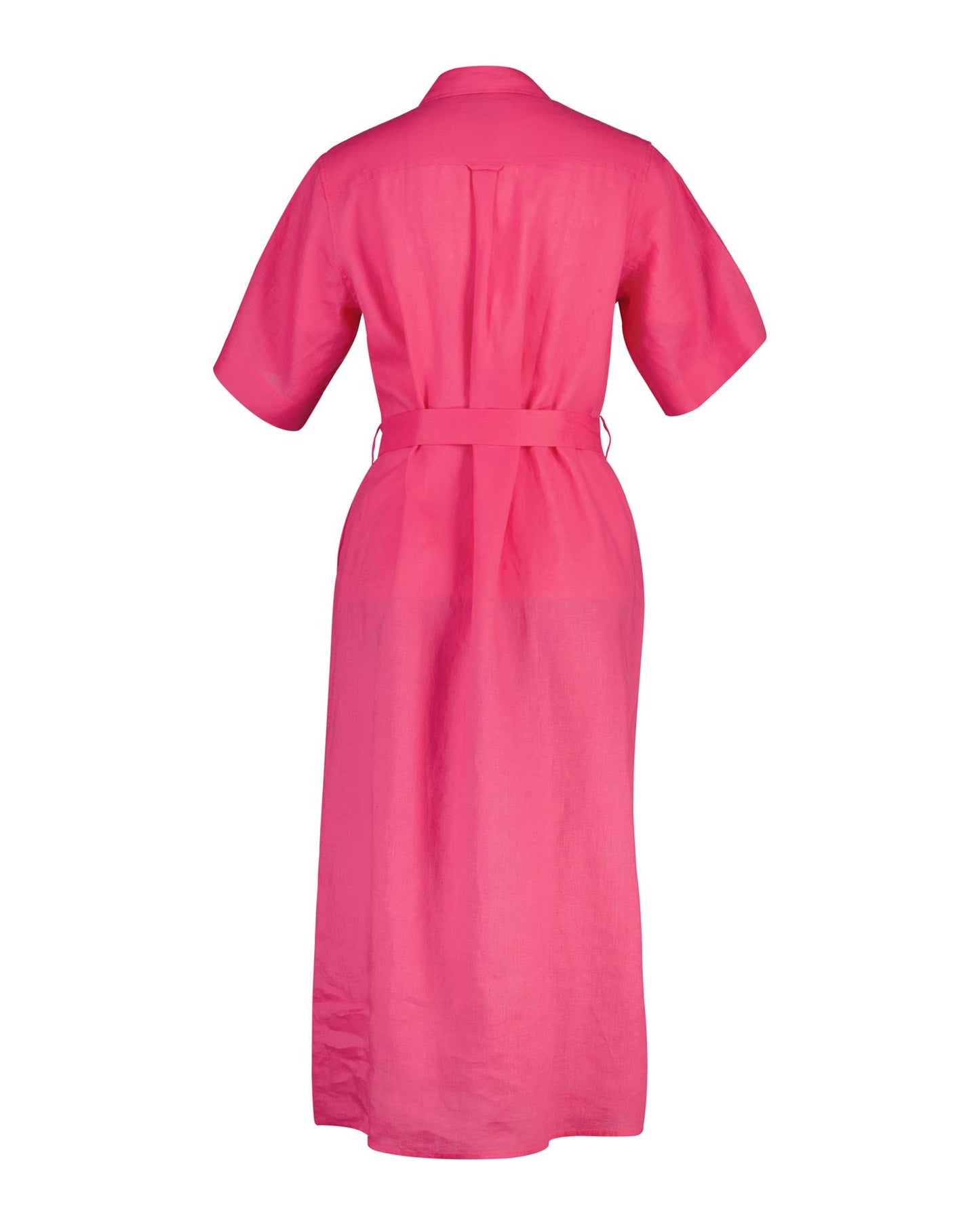 LINEN SS SHIRT DRESS