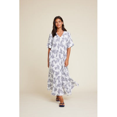 Eva Paisley Dress