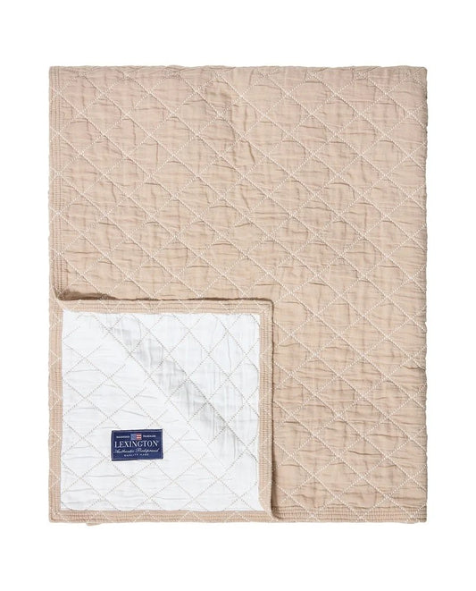 Jacquard Organic Cotton Bedspread