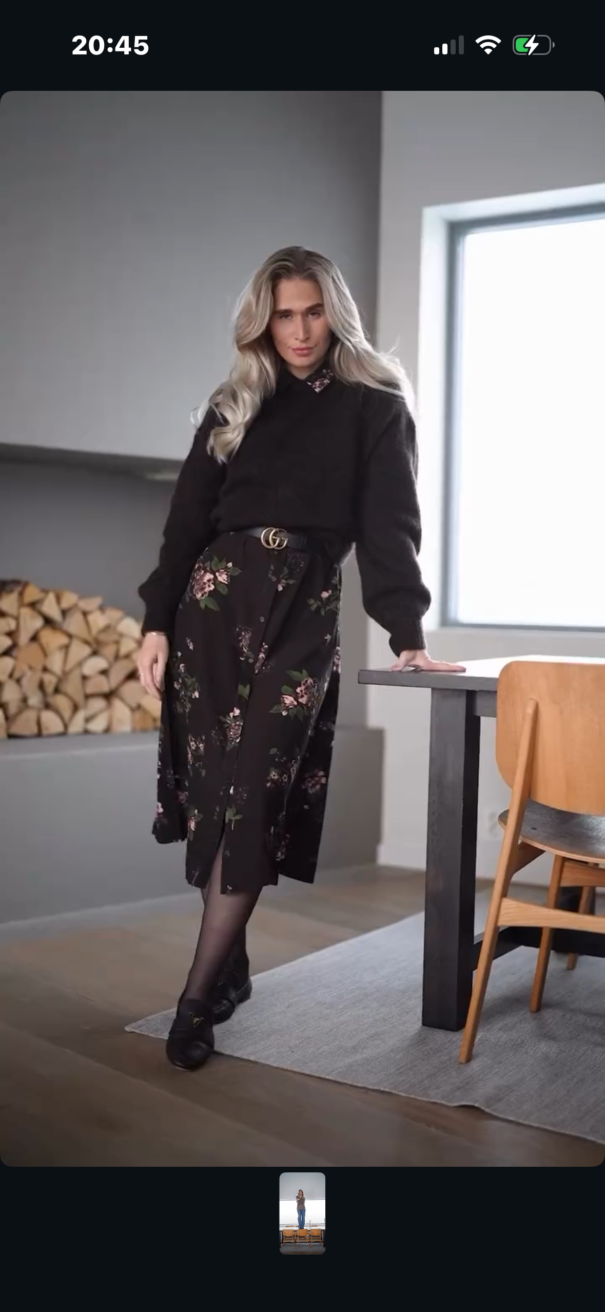 RAUSIrene HW Skirt AOP