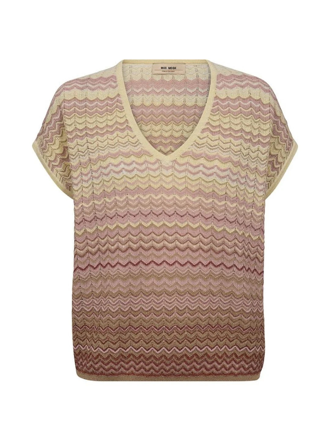 MMShani Zig Zag V-neck Knit