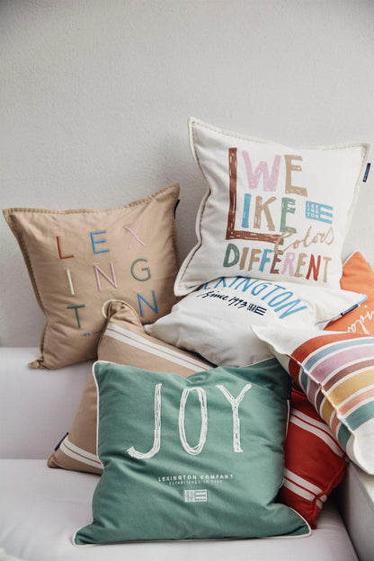 We Like Cotton Canvas Cover